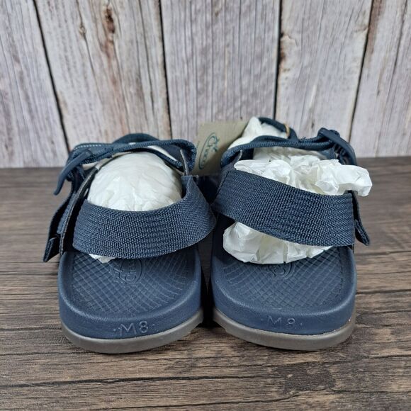 Chaco Lowdown Strappy Active Sandals Men's Sz 8 Navy JCH107273 (WornBriefly) - Picture 4 of 8